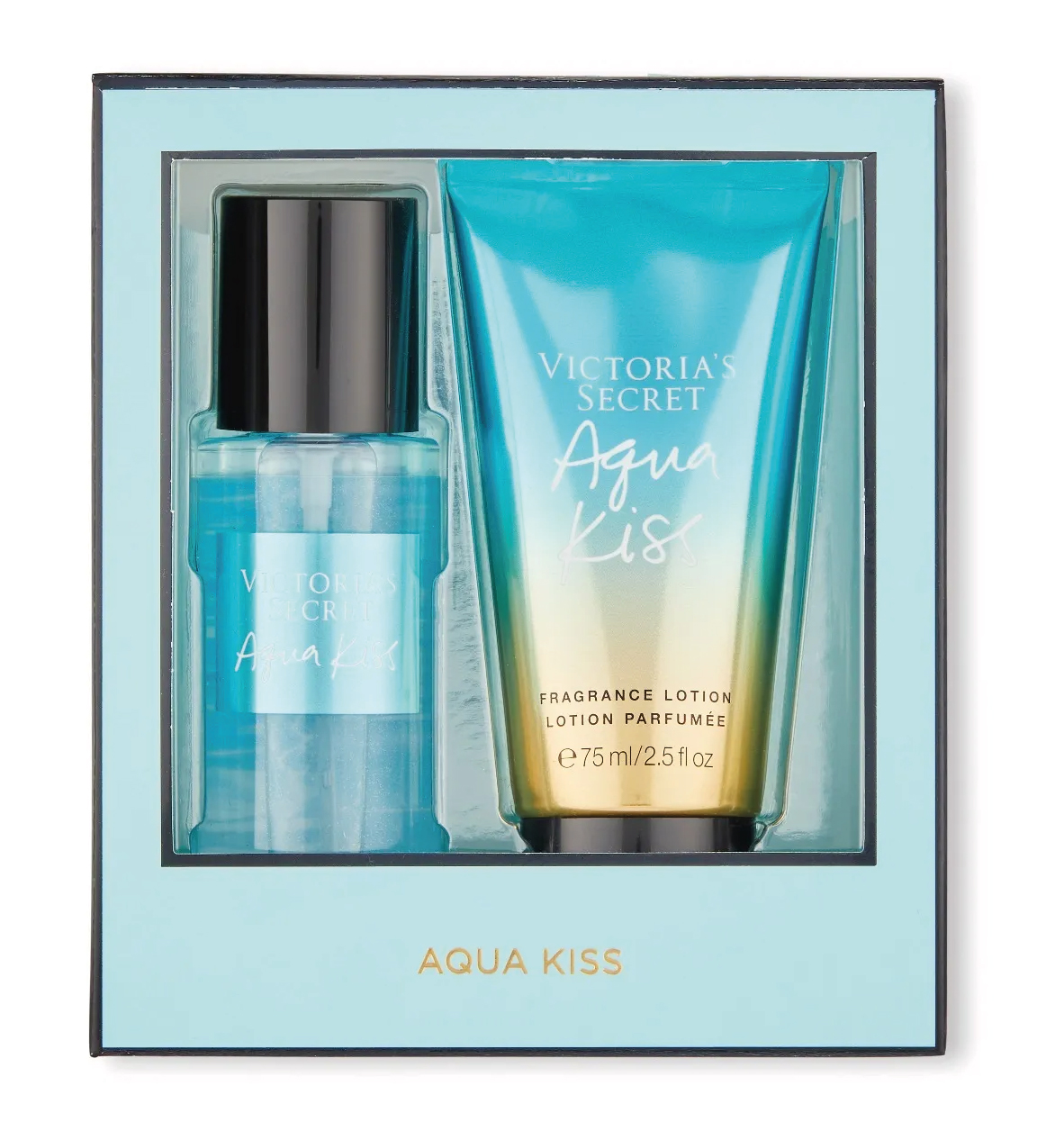 VICTORIA´S SECRET SET AQUA KISS X 75 ML.